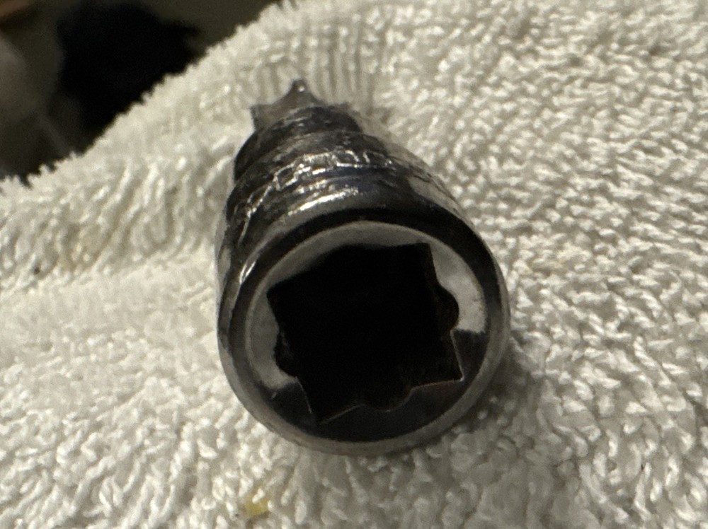 1 Husky T55 Torx Bit Socket 3/8" Drive tool vtg