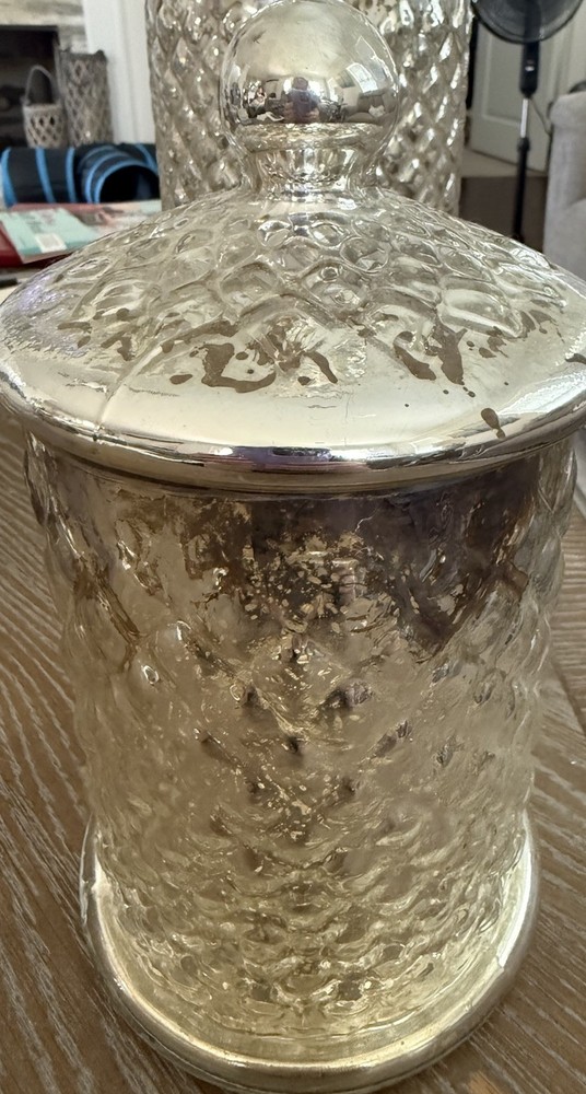Mercury Glass Container