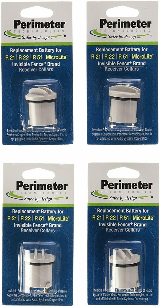 BULK 4)Battery for R21/R22/R51/MicroLite Receiver Collar
