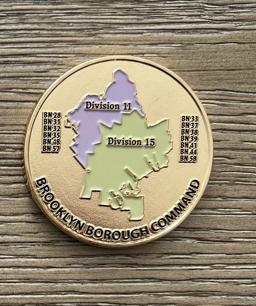 FDNY Challenge Coin Brooklyn Borough Command