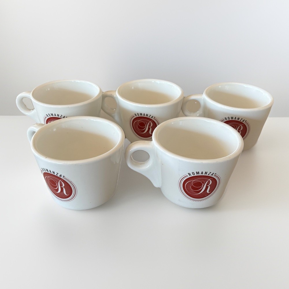 Romanza Coffee Cups Mug Set. 5 In Set  200ml
