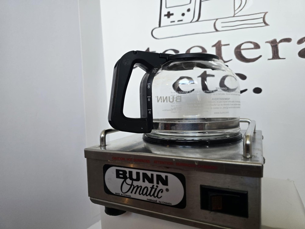 Bunn Omatic- RWS-1 Single Coffee Pot Warmer- Tested And Working