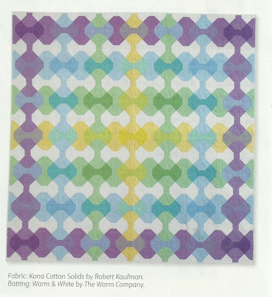 K0641 FILTERED LIGHT QUILT PATTERN/INSTRUCTIONS