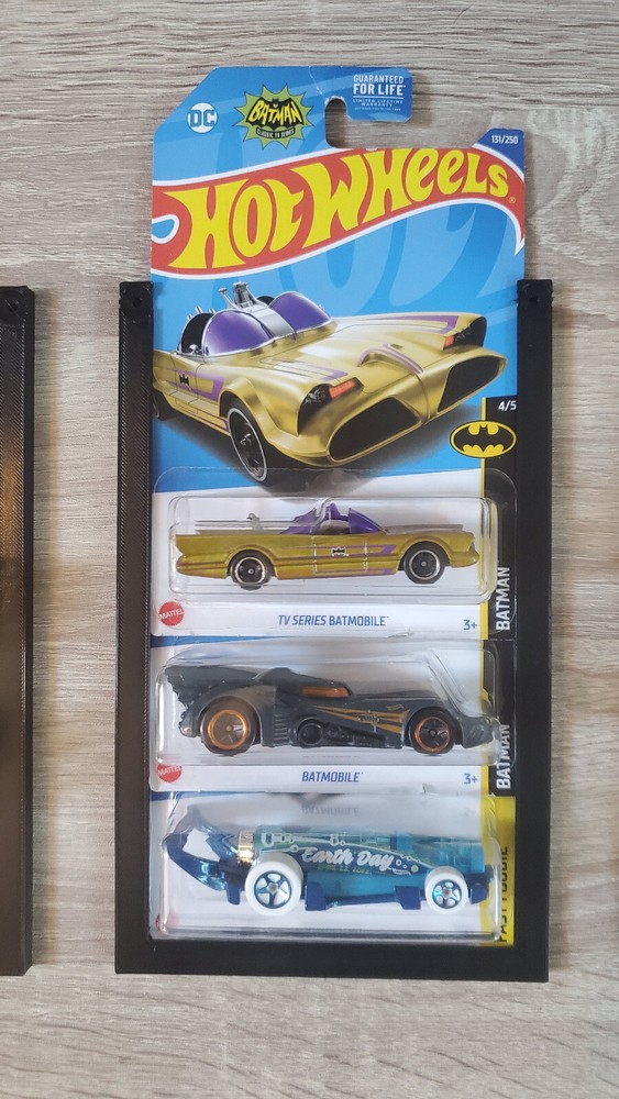3 Pack Hot Wheels Storage Display Rack White
