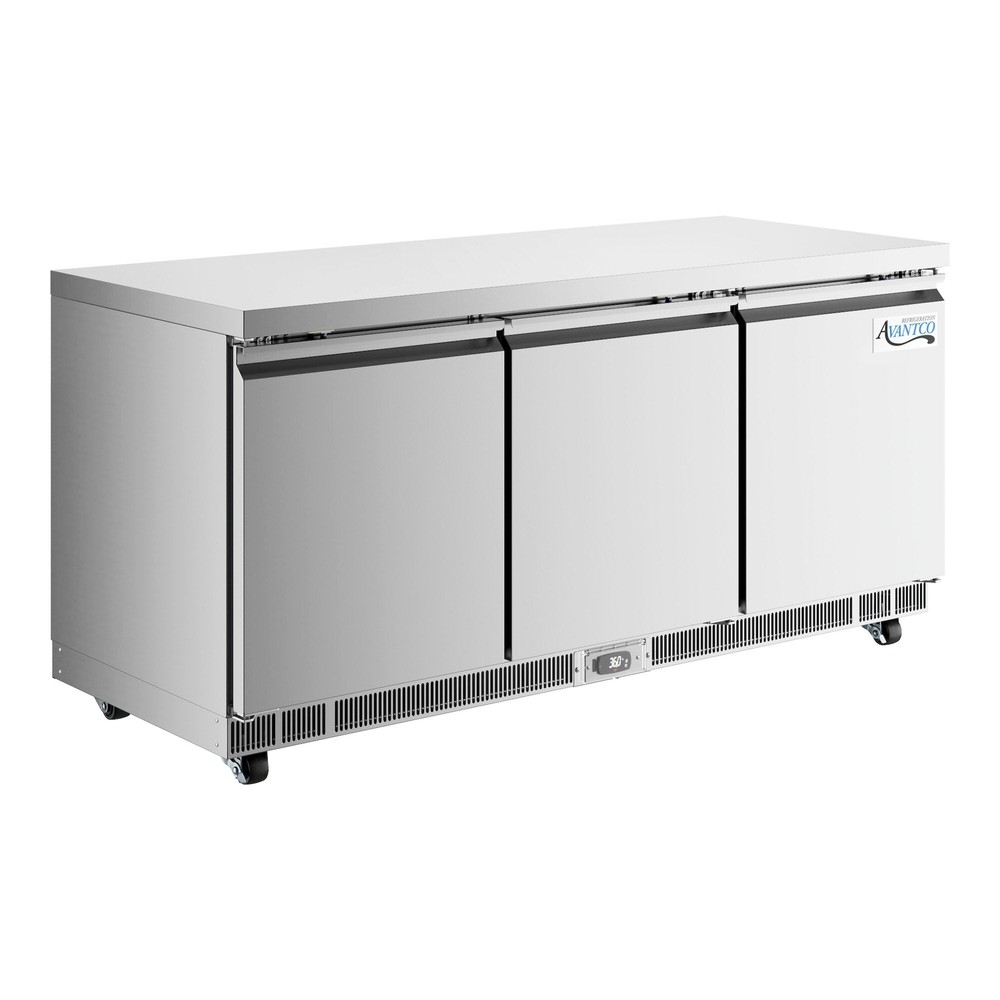 72" Front Breathing Undercounter Refrigerator