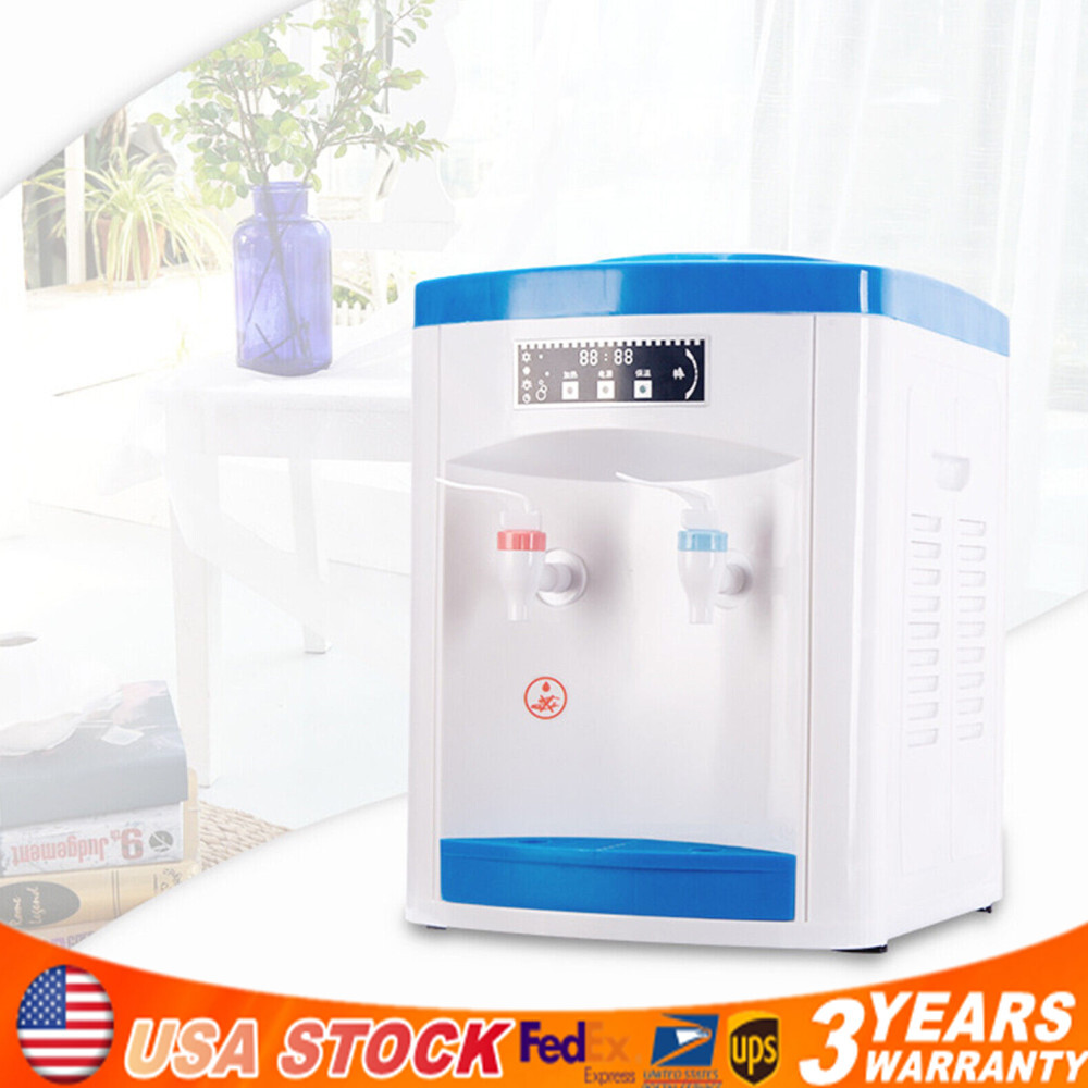 5 Gallon Hot Cold Water Dispenser Countertop Water Cooler Dispenser TOP Loading