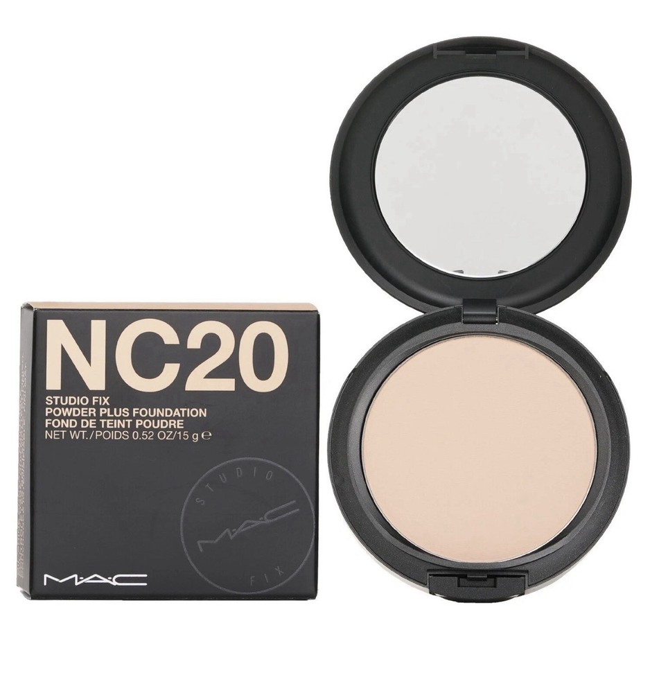 ORIGINAL FORMULA NC20 MAC STUDIO FIX POWDER PLUS FOUNDATION COMPACT .52OZ/15G