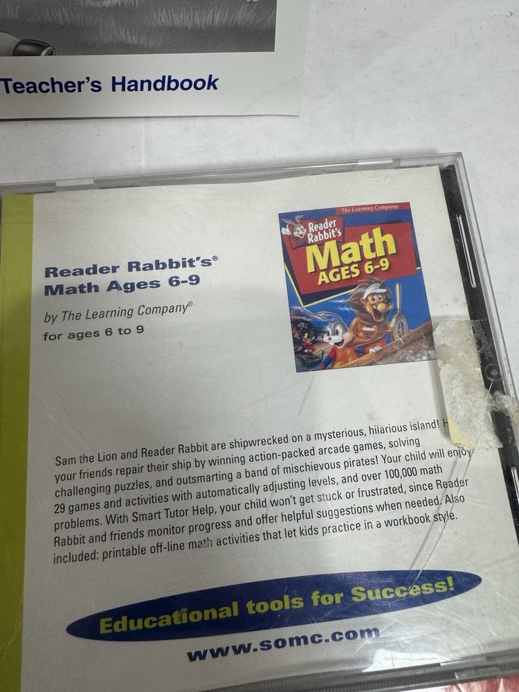 The Learning Company Reader Rabbit CDs Collection Ages 4-9 Win98/Mac 2.0