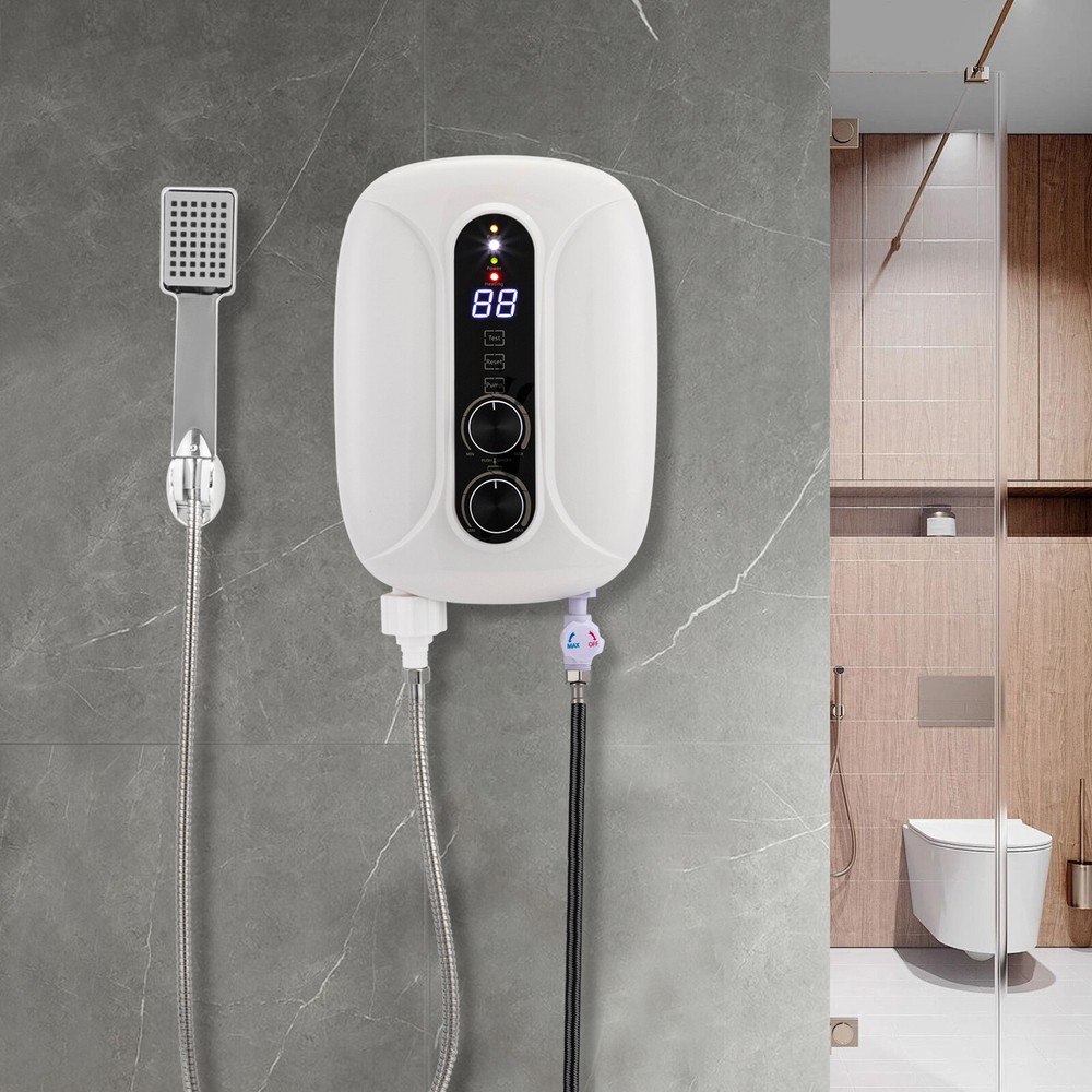 220V 5500W Electric Water Heater Instant Hot Water Heater Tankless Water Heater