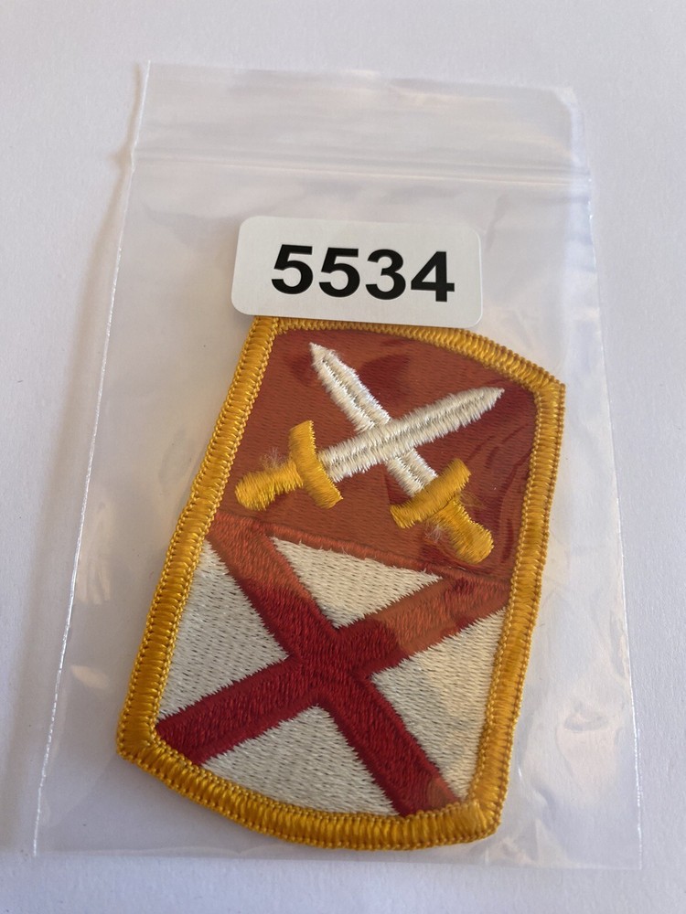 US Army 167th Support Command Patch Full Color Patch Sustainment INV5534