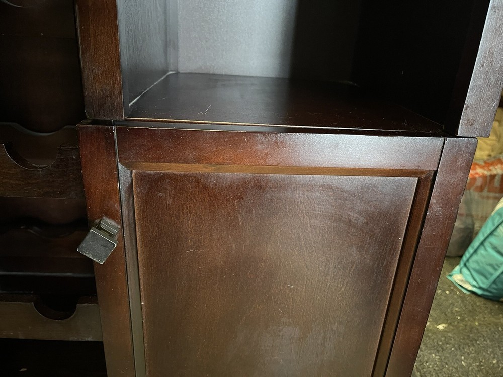 Bar Cabinet With Expandable Top