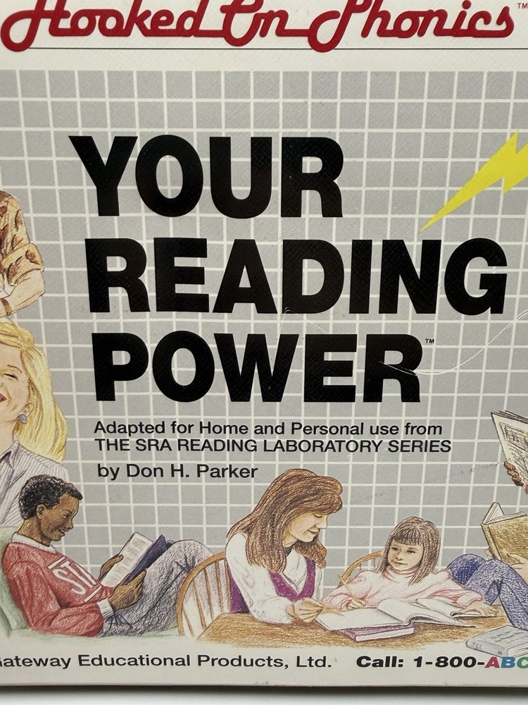 1992 Hooked on Phonics SRA Reading Power Classic Set Gateway Learning -Complete