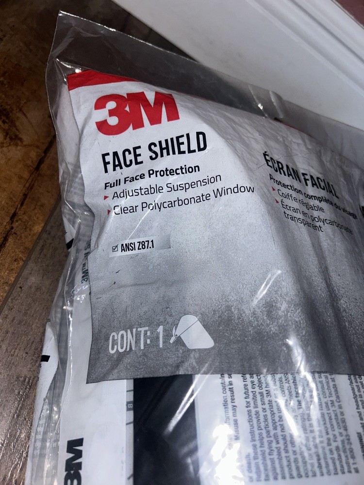 3M Clear Full Face Shield