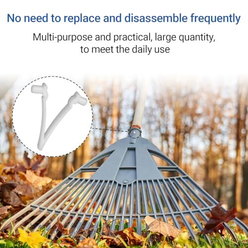 (21-Pack) Replacement Pool V-Clips - Pool Brush Plastic Clips/Pool Pole Net