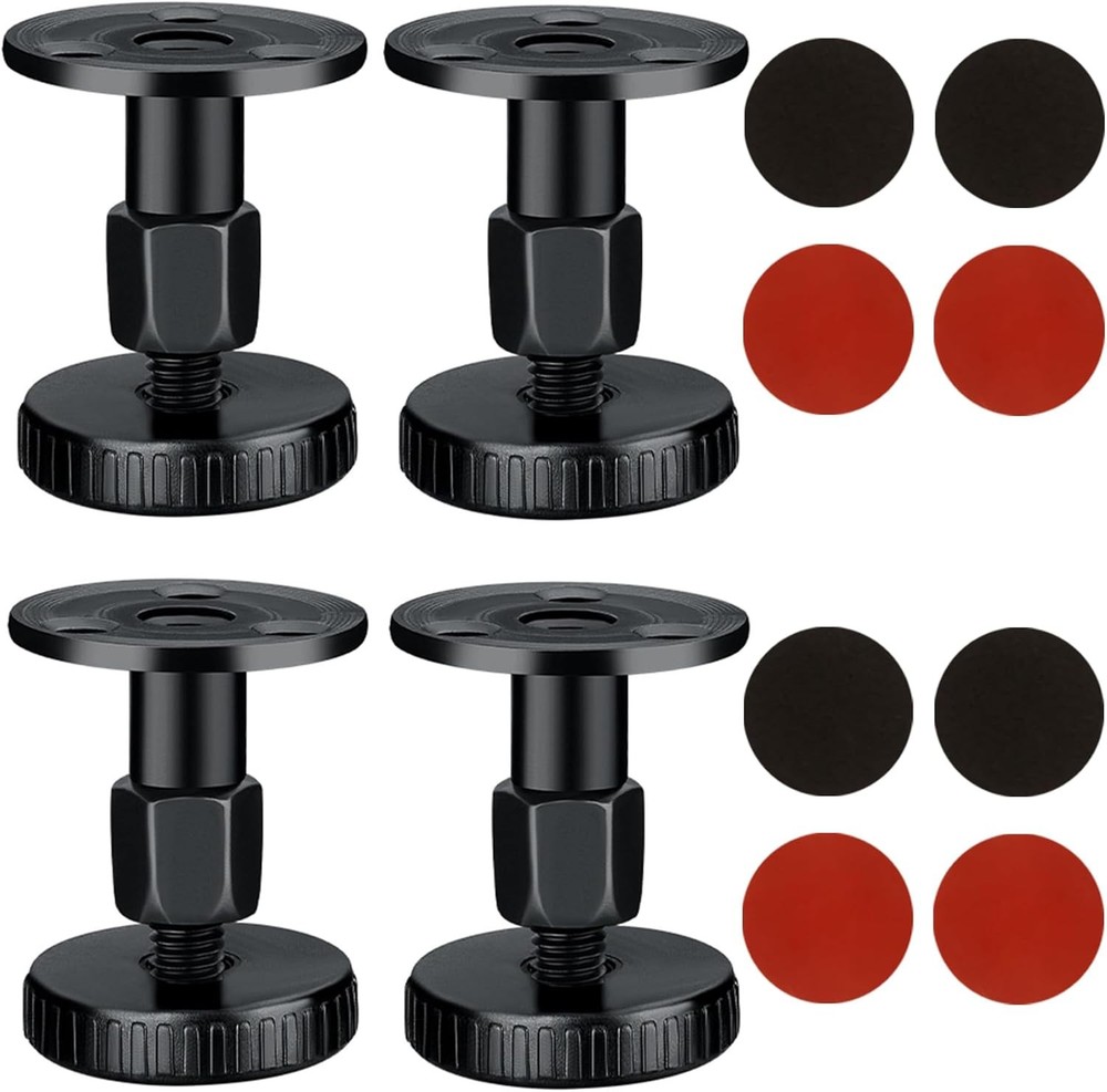4PCs Adjustable Headboard Stoppers Anti-Shake Bed Frame Tools Bed & Headboard