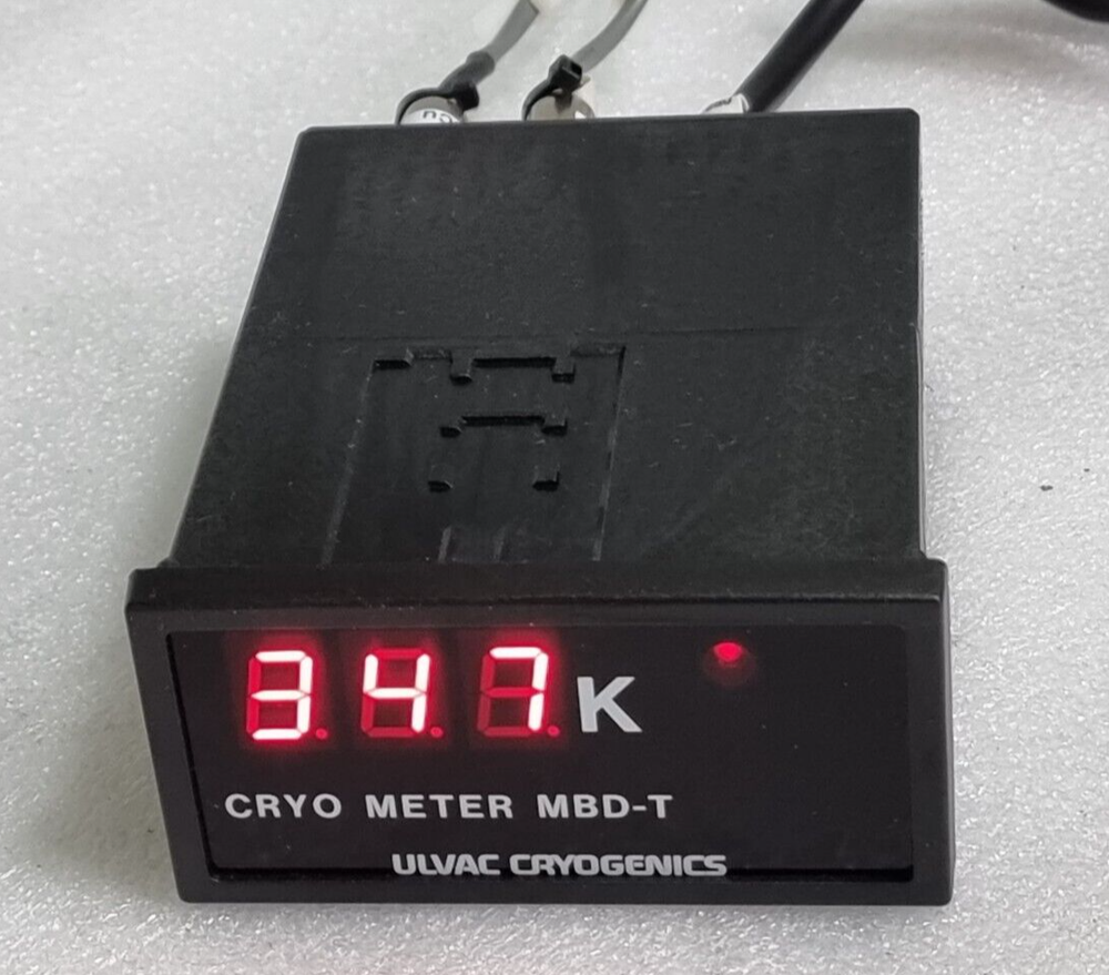 Used ULVAC CRYOGENICS CRYO METER MBD-T / AC 220V
