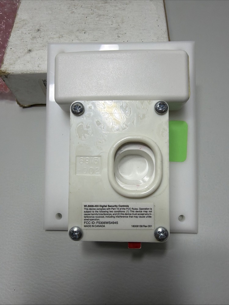 DSC WLS928-433 Wireless Holdup Transmitter 7008517