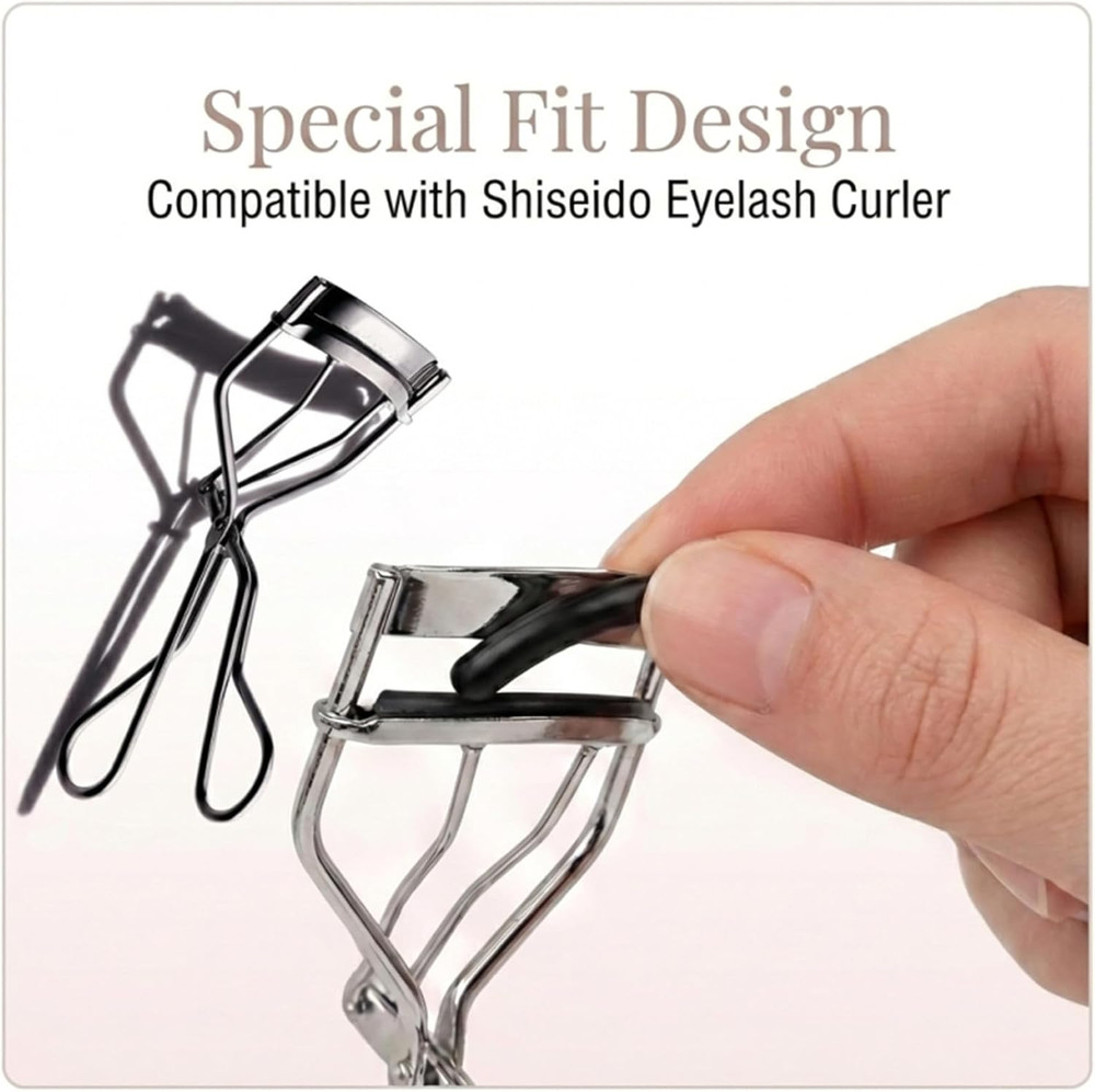 Compatible with Shiseido Eyelash Curler Refill Pads,Silicone Replacement Refills
