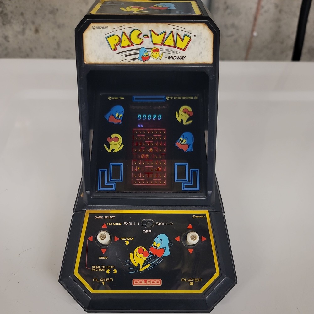 COLECO VintagePAC MAN 1981 Mini Arcade Game