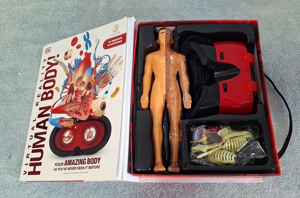 Abacus Brands Virtual Reality Human Body Learning Activity Set VR Goggles