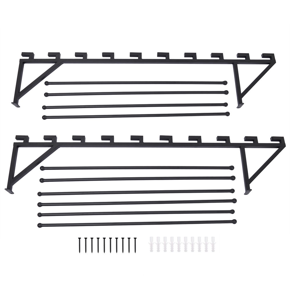 10-Tier Wire Spool Rack Holder Large Ribbon Cable Rack