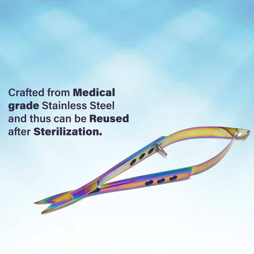 CASTROVIEJO Stitch MicroSurgical Scissors Sharp/Sharp 5.5"STRAIGHT High Quality