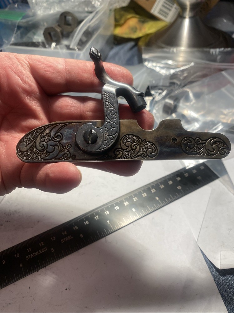 CVA, Hawken Muzzleloader Lock, Bolt, Washer. (Hammer Spurr to clear a Scope)