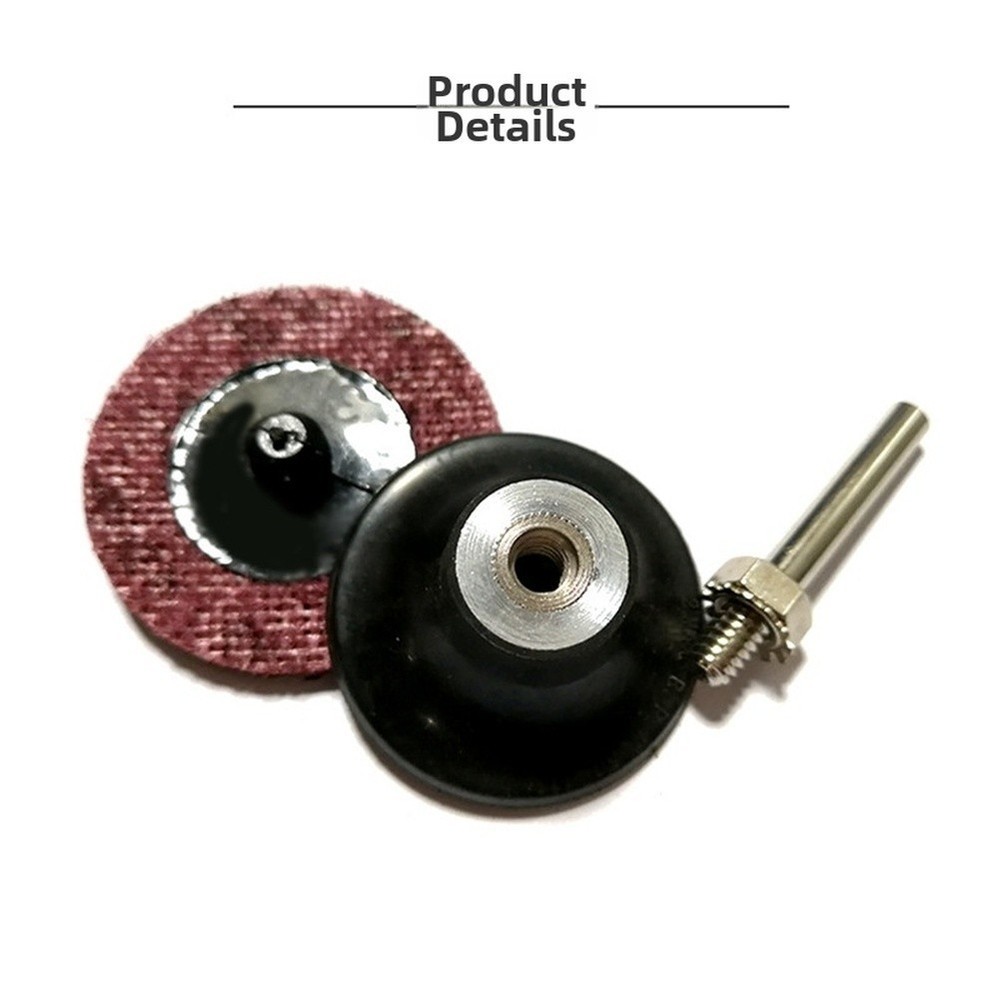 Sanding Accessory Rubber Backing Pad Rubber Spiral Design Long-lasting Rubber