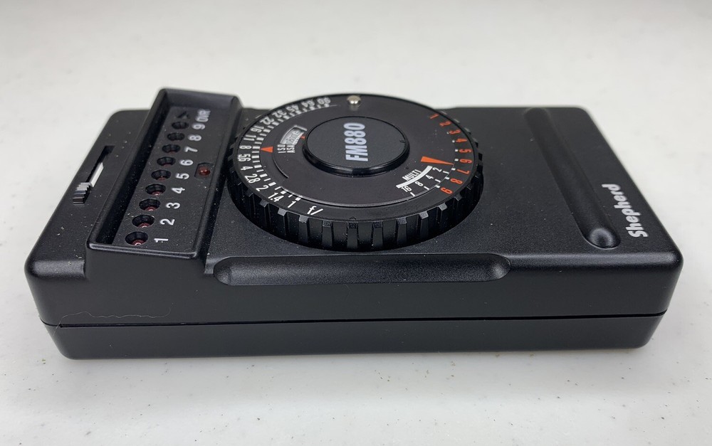 Shepherd FM880 Electronic Camera Flash Meter with Softcase Case - Untested