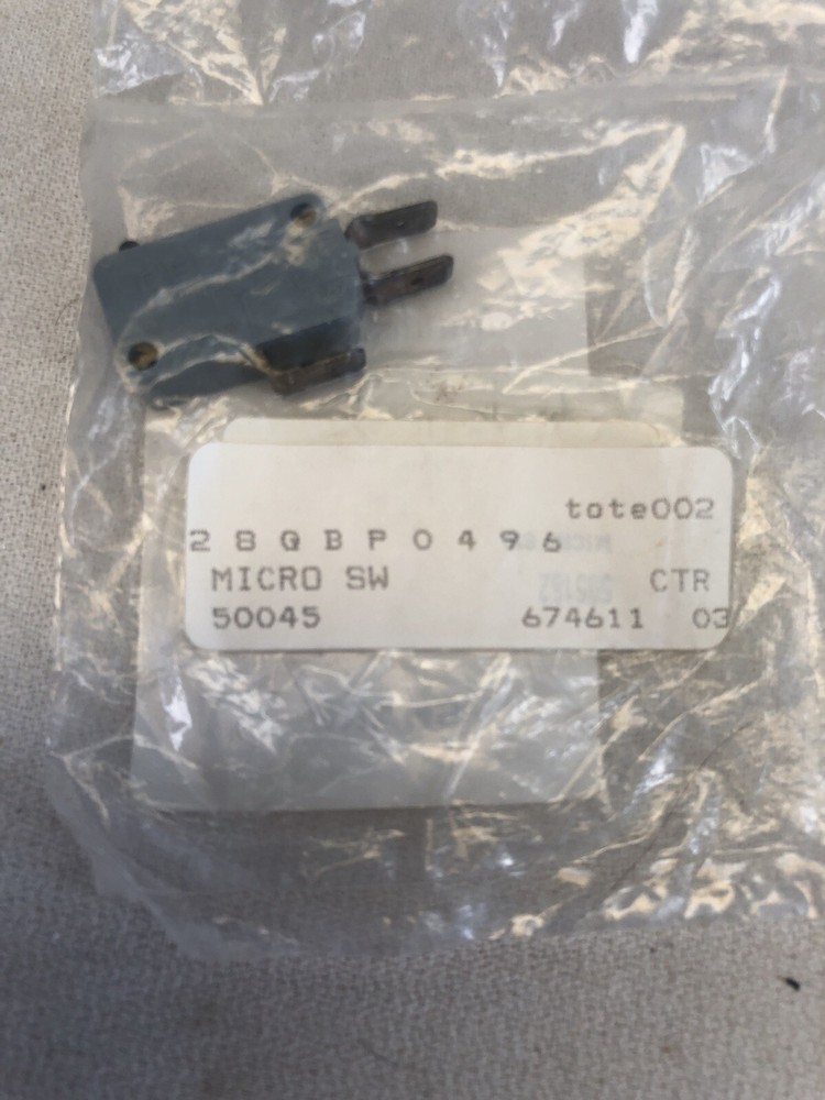 Sharp Genuine OEM Microwave Microswitch 28QBP0496