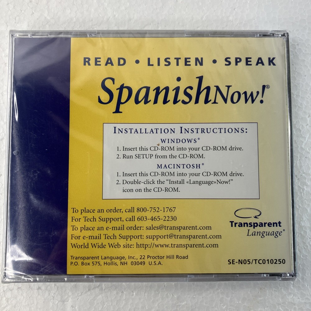 Transparent Language Spanish Now
