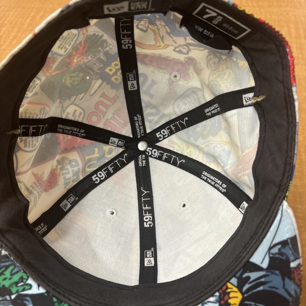 Marvel Comics Character Graphic Fitted Baseball Cap Hat Size Large 2011