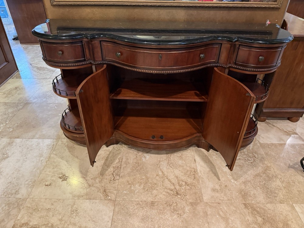 Marble Top Buffet/china Table