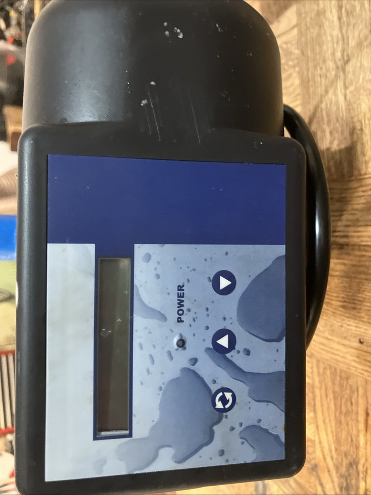 Water Softener Control Head Unit With Bypass Valve For Parts Or Use