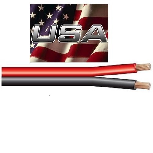 Trailer Light Cable Wiring Harness 18 Ga. 2 Wire Stranded Bonded Parallel Roll