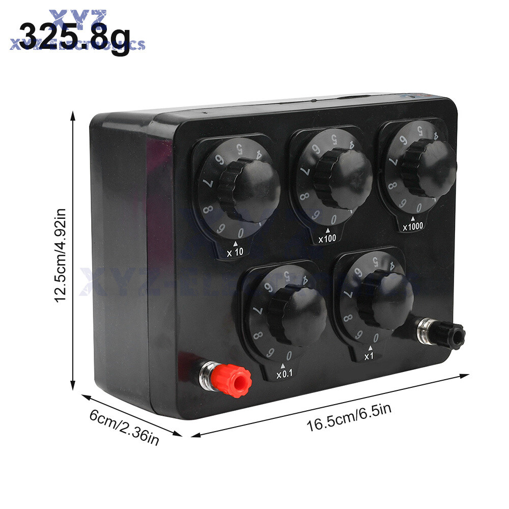 0-9999.9 Ohm Variable Resistance Box Decade Resistor For Physical Resistance Box