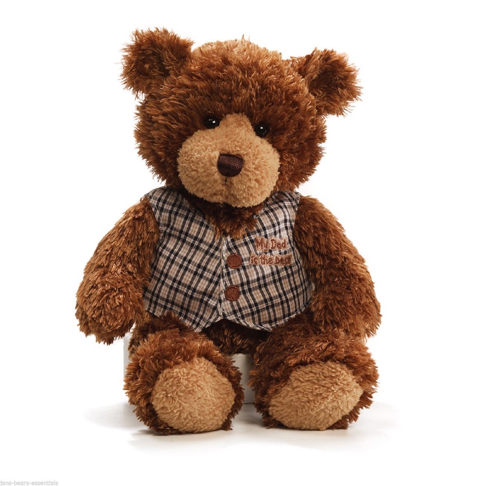 Gund "Best Dad" Gift Plush Bear NWT