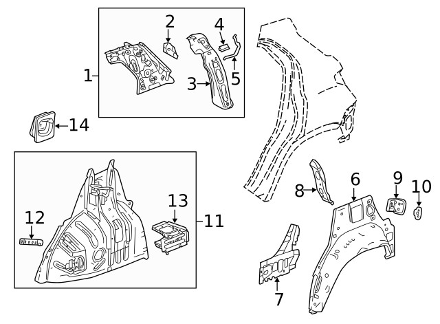 Genuine GM Bracket 20761612