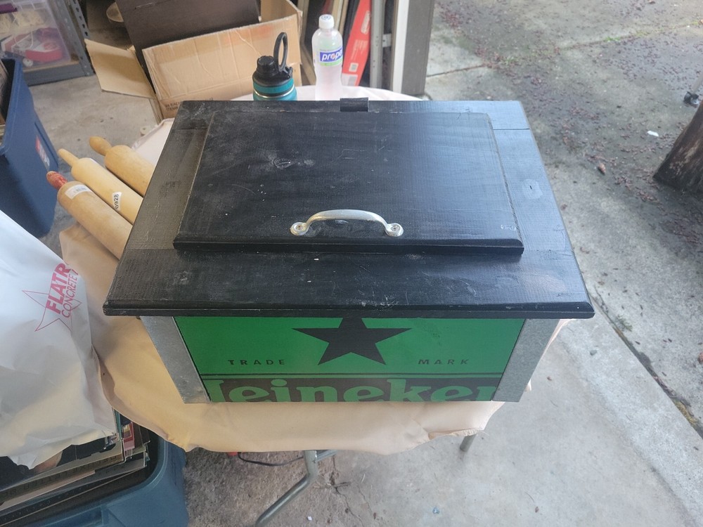 Heineken Beer Box Cooler Advertising Backyard Drinking