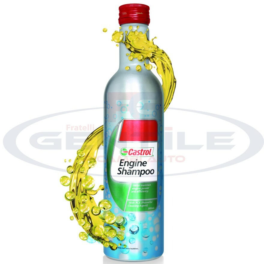 Castrol Engine Shampoo Additive Cleaning Oil Change 300 ML