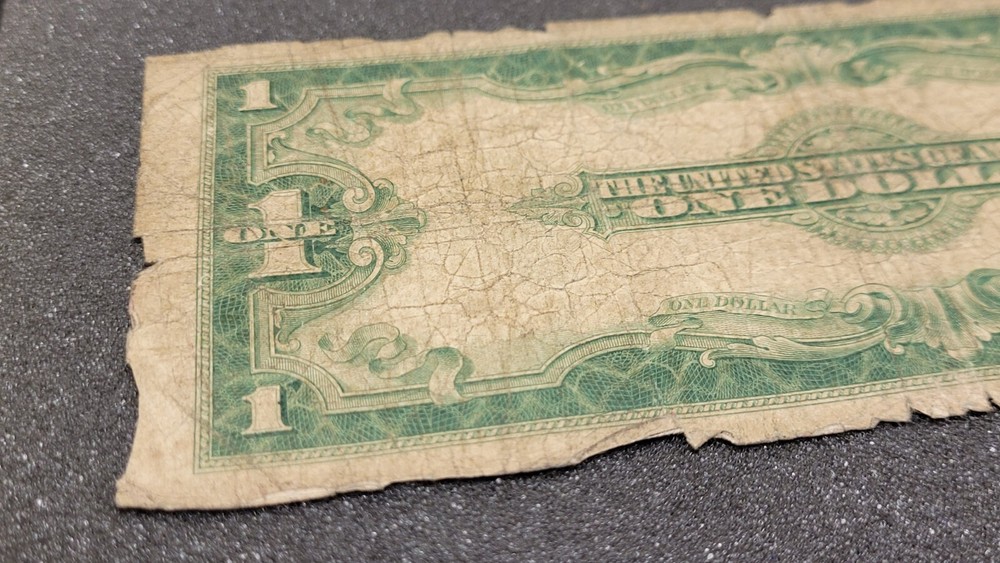 1923 $1 Large Note Silver Certificate Horse Blanket Dollar