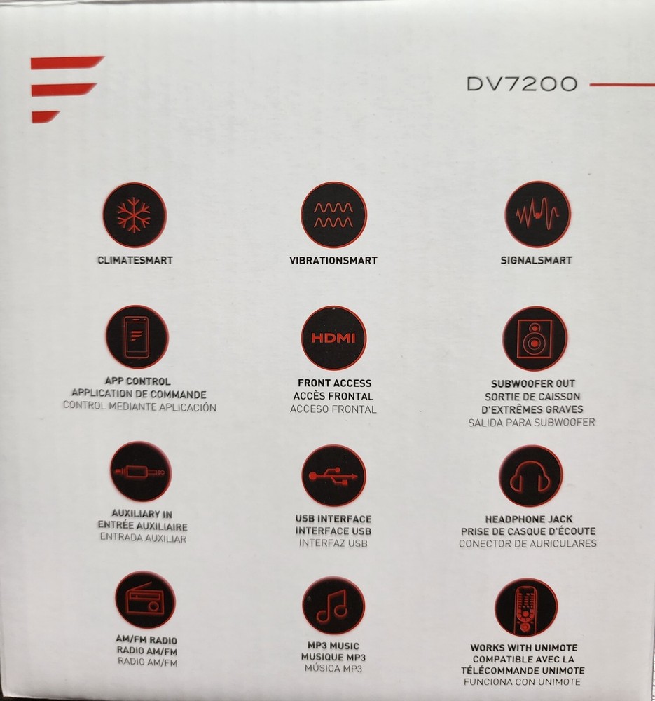 Furrion DV7200 Entertainment System, Bluetooth & Mobile App Control