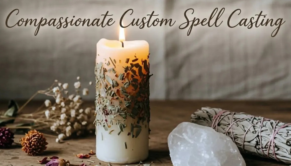 Compassionate Custom Spell Casting ANY Desire White Light Magic Wicca Pagan