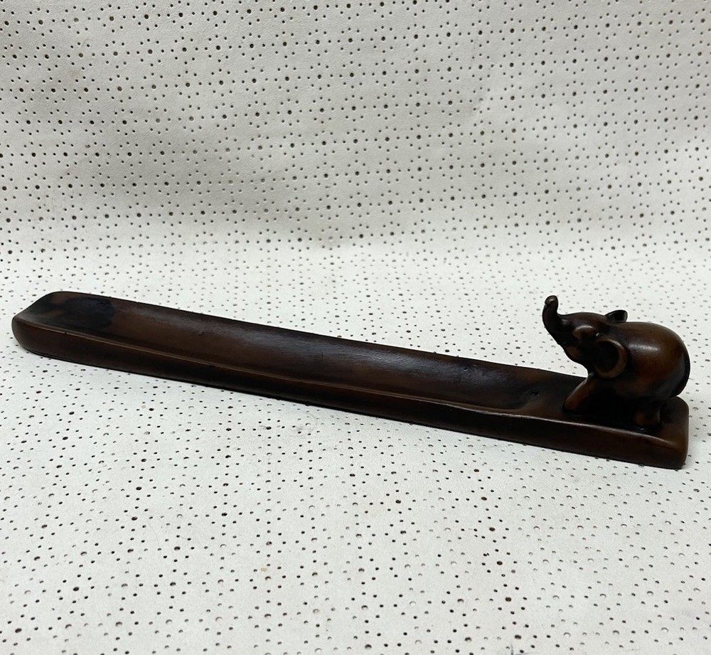 VTG Handcrafted Elephant Incense Stick Holder