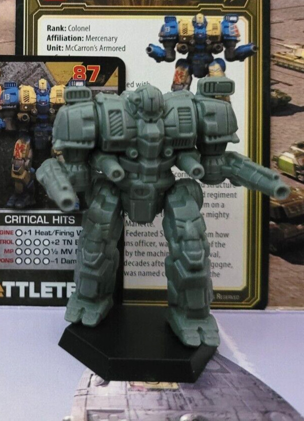 Battletech Devastator Mech Legendary Mechwarriors II Miniature