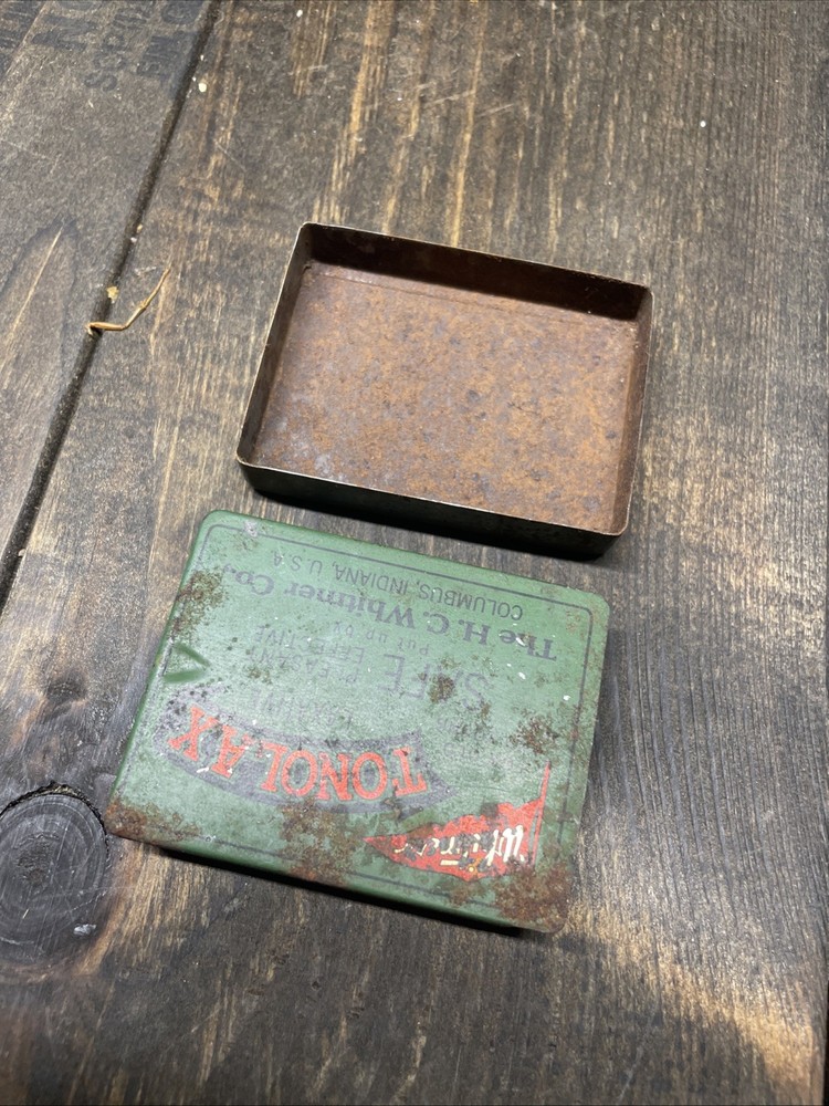Vintage Original Tonolax Tin Laxative
