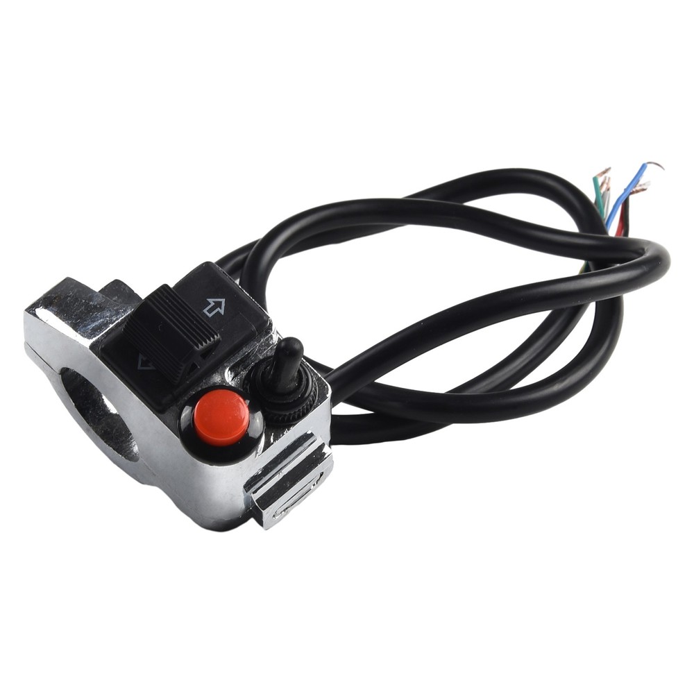 Handlebar Switch Motorcycle 50cm Cable 7/8\" ABS Plastic Left Pratical