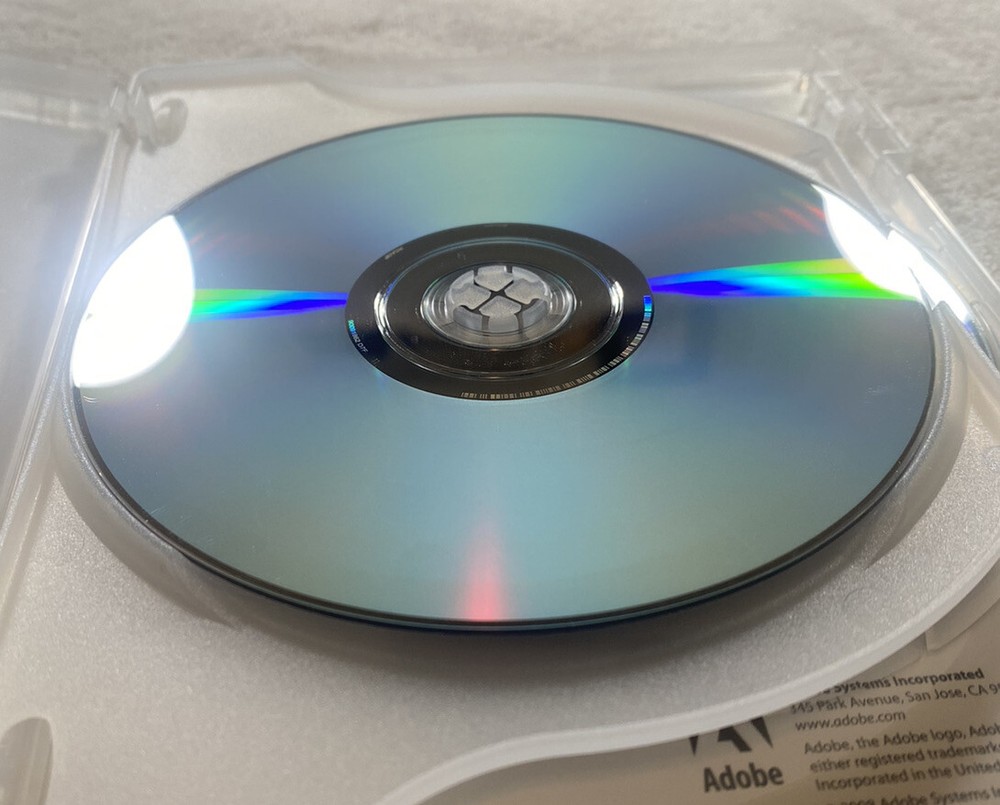 Adobe Photoshop Elements 7 & Premiere Elements 7 Complete 2 Disk CD-Rom Software