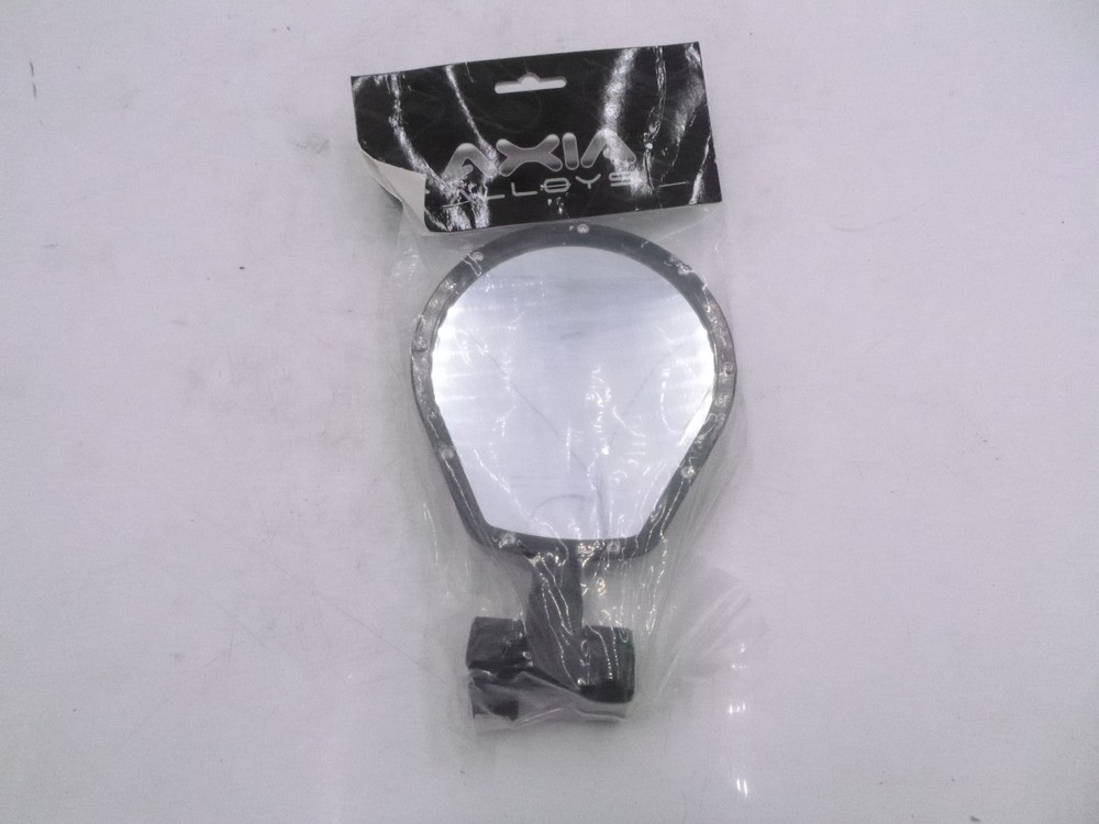 Axia Alloys 6" Flat Folding Side Mirror Black MOD6FSM-BK