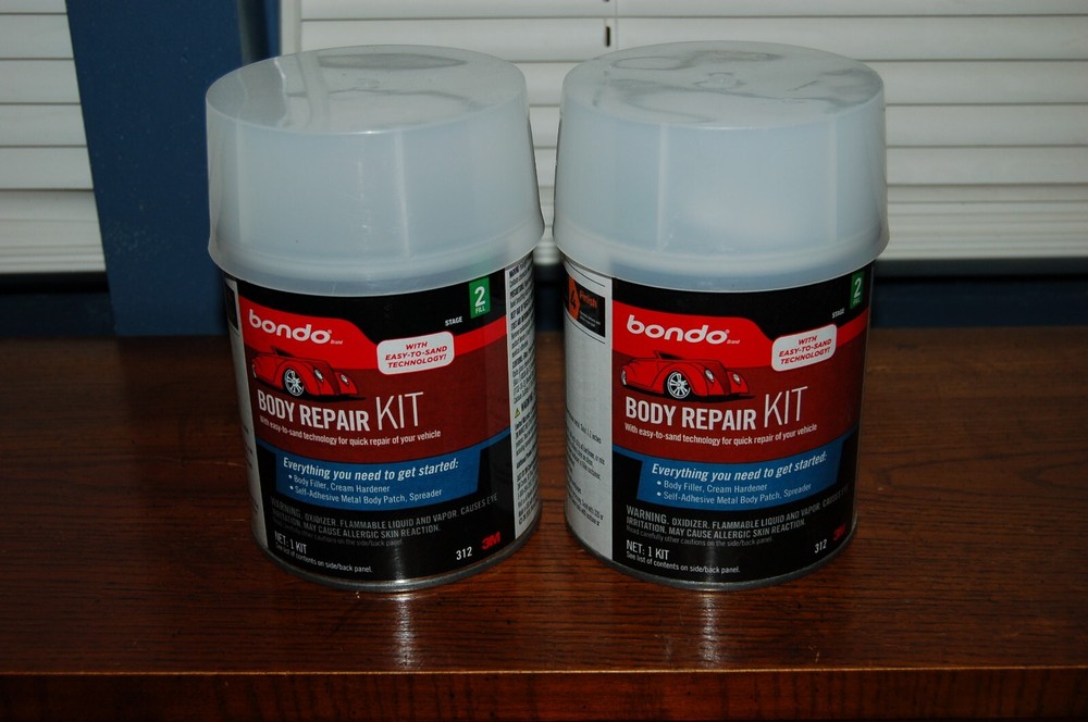 BONDO BODY REPAIR KIT 312 2 CANS